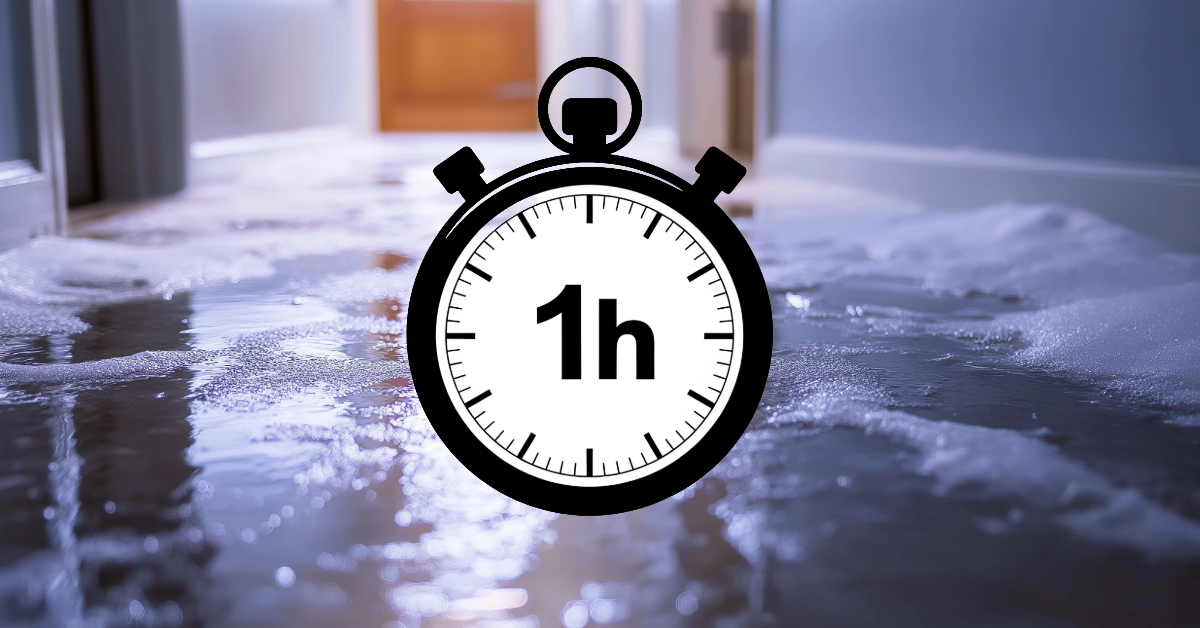 Own the First Hour: Prevent Water Damage from Spreading